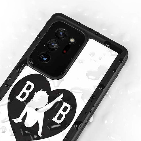 Betty Boop BW Galaxy Note20 Ultra 5G Waterproof Case